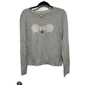 Vintage Bass Sheep sweater L